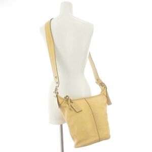Coach Bleecker Bucket Duffle Tattersall Convertible F13353 Leather
